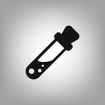 Potion vial icon for the interface of applications, games.