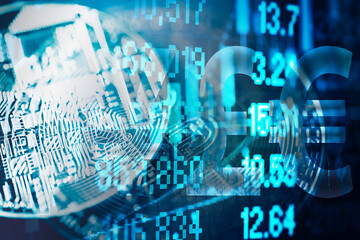 Gold coins stacks is representing riches and wealth management. Coin stack growing and find out the way to get a return on investment. Finance and money exchange investment as concept.	