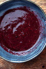 chia and berries superfood jam