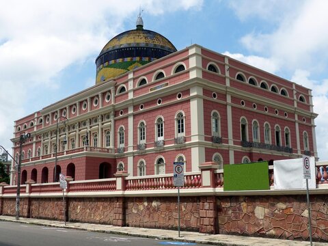 Amazon theater  Manaus, built in 1896,Manaus – Amazon - Brazil