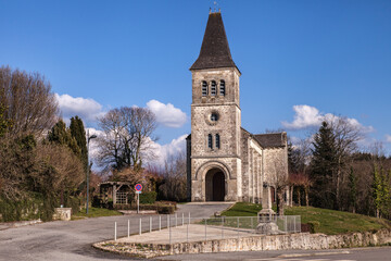 Fototapeta na wymiar Favars (Corrèze, France) - Église saint Pierre