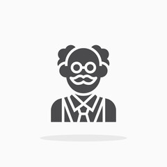 Scientist icon.