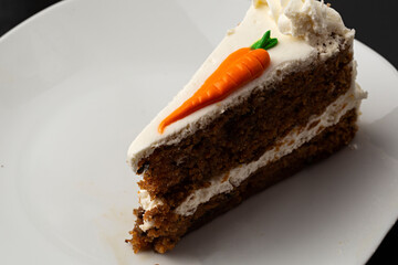 Tarta de zanahoria.