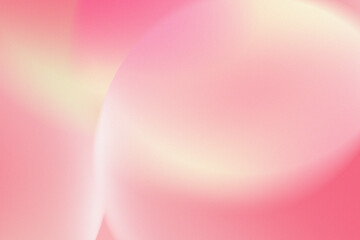 Abstract pink grainy gradient horizontal banner wallpaper. Neon textured background pattern