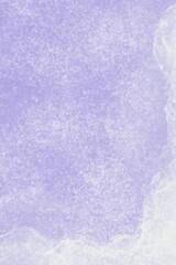 Purple water white foam background