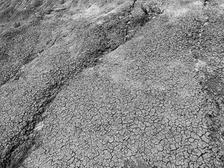 Black and white dirt texture 