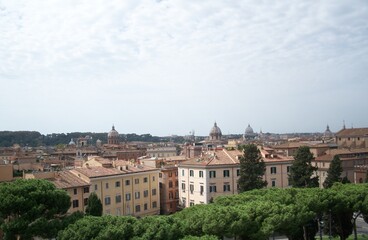 Fototapeta na wymiar panorama, visit in Rome