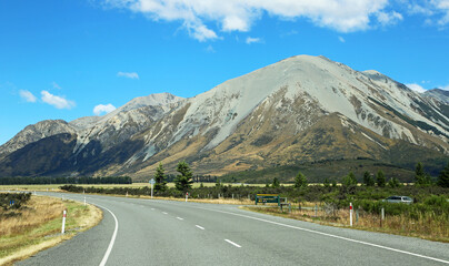 Trail to Cass Lagoon, New Zealand