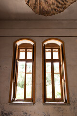 Chios, Greece - May, 2021. The first and oldest leprosarium in Greece, at Chios Ilsand. It's called Leprokomeio or Lovokomeio.