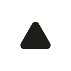 Scrolling up arrow sign icon. Swipe up button for web and mobile UI design.