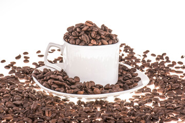 cup of coffer beans