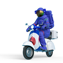 astronaut the delivery guy