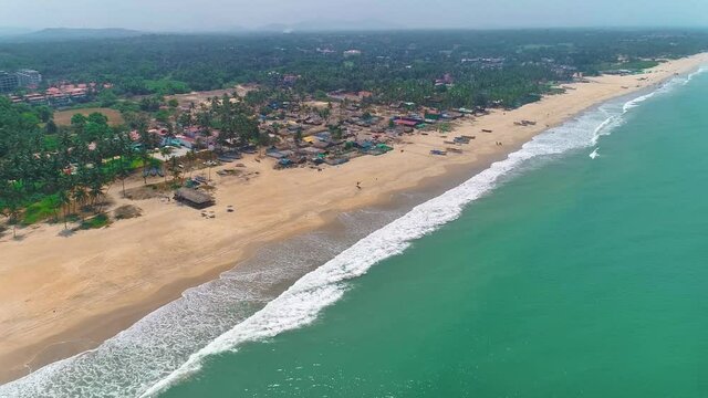 Goa' one of the best beach in south goa, a tourist destination spot. Colva beach stretches for around 2.4 km, part of a beach consisting of about 25 km of powder white sand.