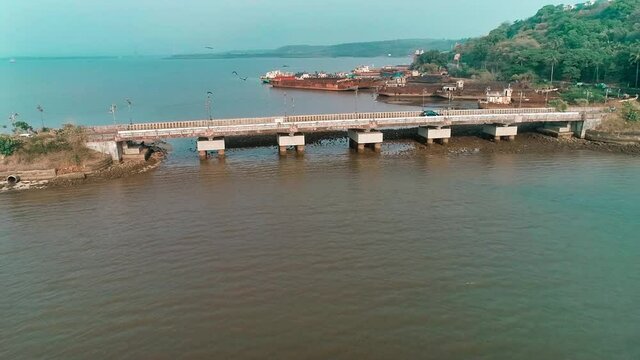 S&atilde;o Jacinto is an inhabited island in the estuary of the Zuari River in the Indian state of Goa.

The island is closest to the southern banks of the estuary and is connected to the mainland by a cause