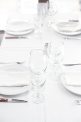 empty table