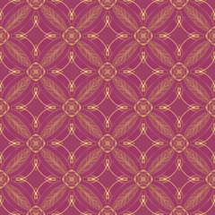 Fotobehang Seamless ornamental pattern for fashion design, home textiles and wallpapers. © Newage Designs