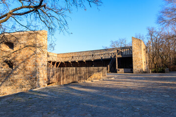 Bastion of hetman Petro Doroshenko in Chyhyryn, Ukraine