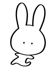 身体の柔らかい　ウサギ01