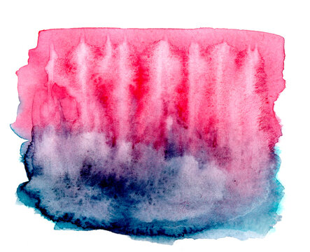 Hand drawn watercolor abstract background