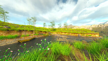 Obraz premium 緑の風景