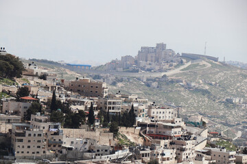 Fototapeta na wymiar israel jerusalem city travel photo