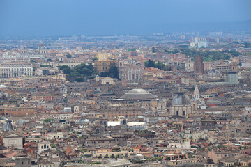 Fototapeta na wymiar european roman rome city ruin photo