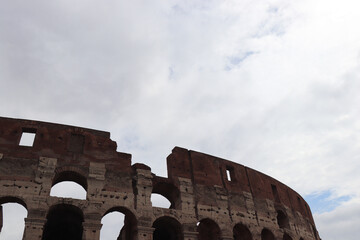 european roman rome city ruin photo