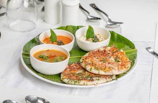 Onion Uttapam Dish