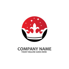 Crown Logo Template vector icon