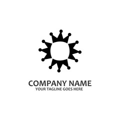 Crown Logo Template vector icon