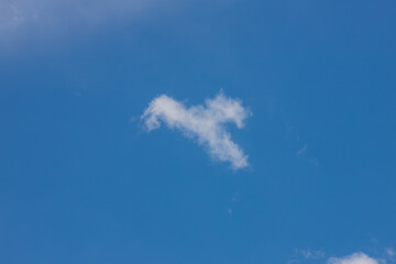 blue sky with clouds