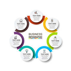 Vector Infographic label design template with icons. can be used for workflow layout, diagram, annual report, web design. Business concept
