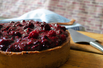 Cheesecake de chocolate