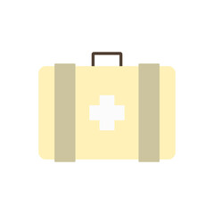 hotel medicine cabinet icon on white background