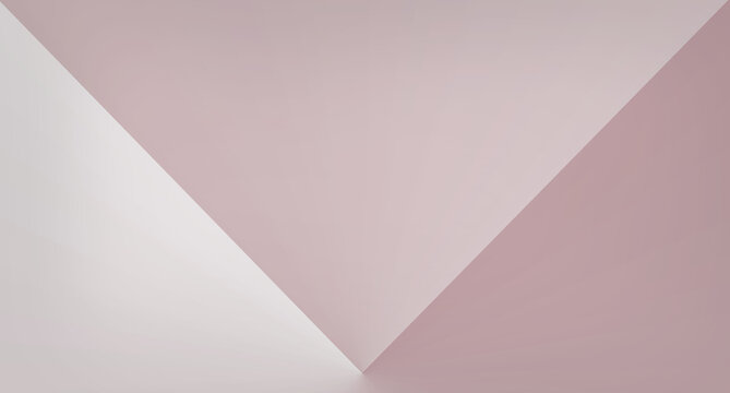 pink paper background, abstract geometric, white paper, luxury, with lines transparent gradient, you can use for ad, poster and card, template, business presentation