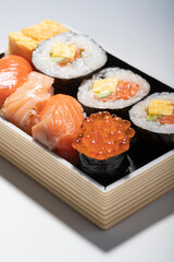 Japanese sashimi (raw sliced fish) food