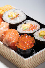 Japanese sashimi (raw sliced fish) food