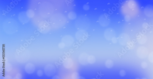 水滴と光 キラキラ光輝くバックグラウンド Wall Mural Krarte