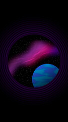 космос в круге