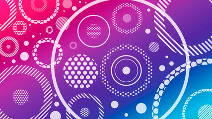 круги абстракция