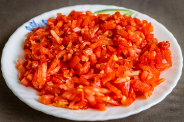Chopped tomatoes