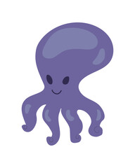 purple octopus icon