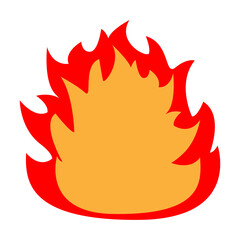 炎のイラスト
