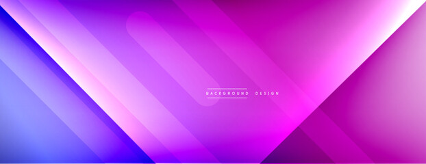 Dynamic lines abstract background. 3D shadow effects and fluid gradients. Modern overlapping forms