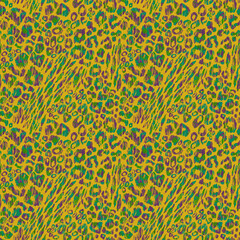 Wild animal skin seamless print. Reptile skin pattern. 