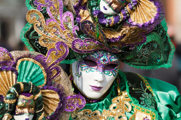 venetian carnival mask