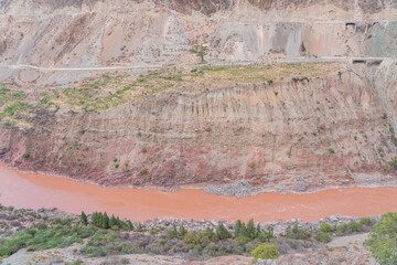 river in the canyon