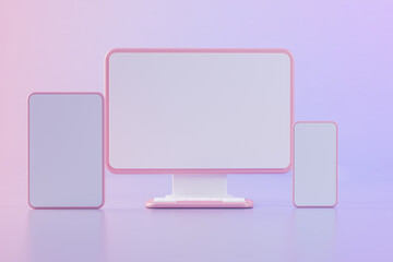 Responsive devices blank screen