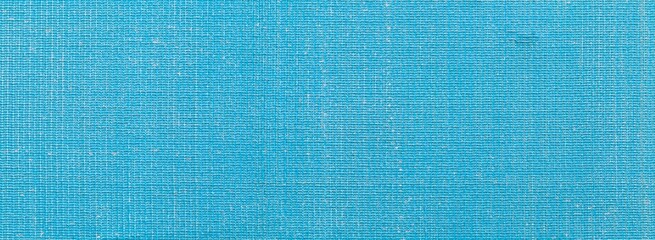 Panorama of Blue linen texture and background seamless or blue fabric texture