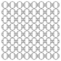 Luxury design Ornaments, Aztecs pattern background